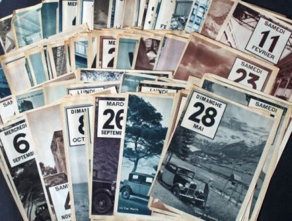 Citroen Modelprogram 1933 Calendarsheeds hundredthirty sheeds (2902)
